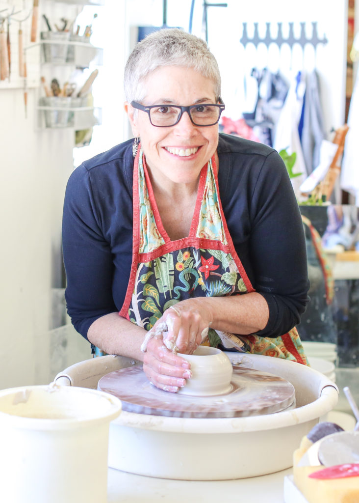 Patricia Griffin is a ceramic artist
